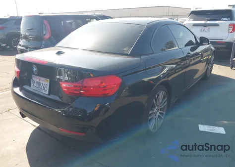 2015 BMW 428I z USA, uszkodzony, nr VIN WBA3V7C5XF5A24106